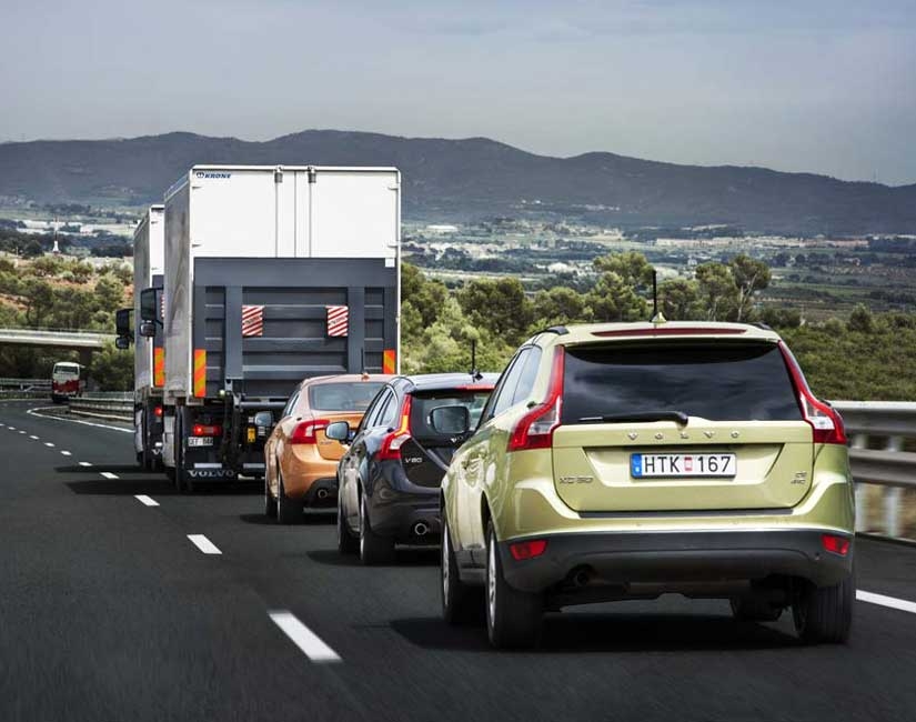 Sartre road train project in Spain