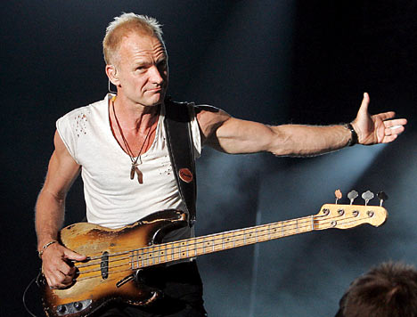 Celebrities on the Costa del Sol, Sting