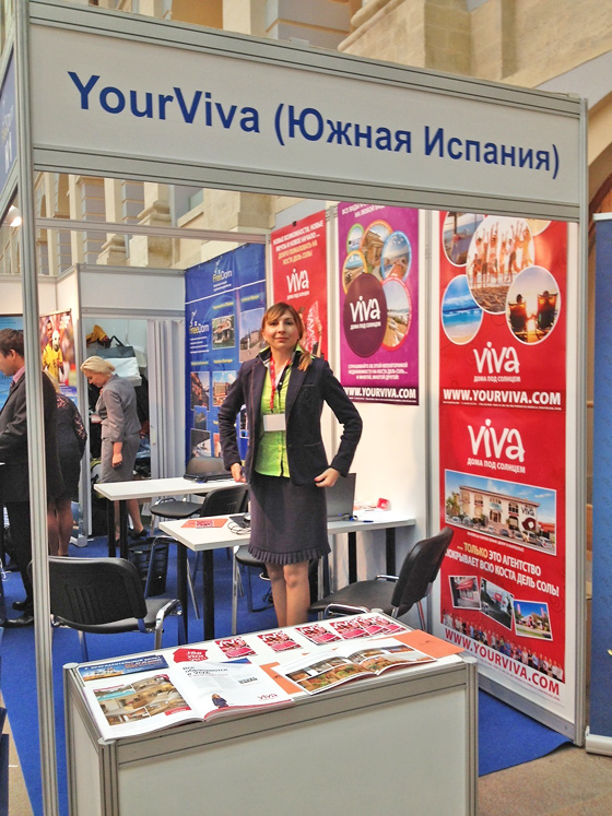 The VIVA stand at DomExpo