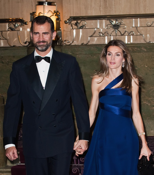 Prince Felipe of Spain and Princess Letizia of Spain