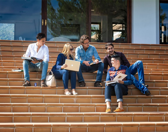 Marbella International University Centre students