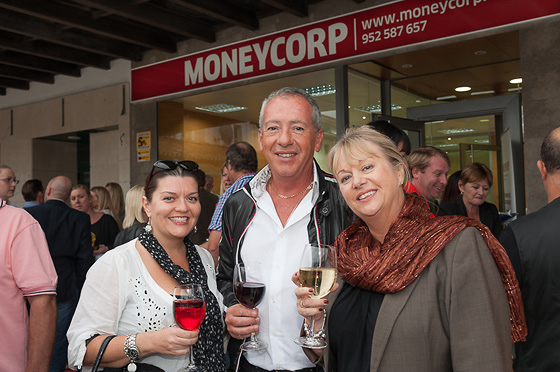 Members of the VIVA team at the Moneycorp party