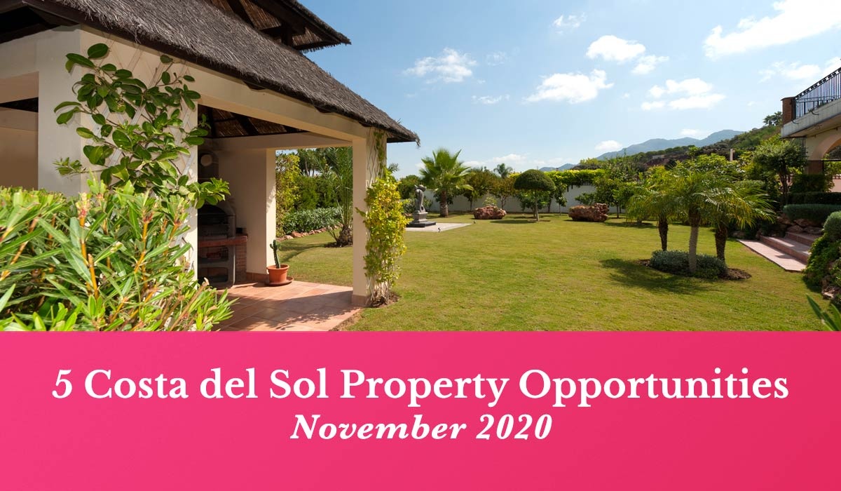 5 Best Costa del Sol property opportunities for November YourViva